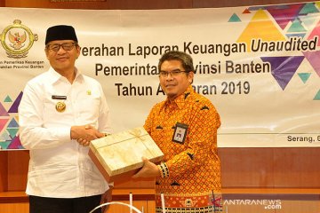 Gubernur Banten serahkan laporan keuangan 2019 untuk diaudit BPK