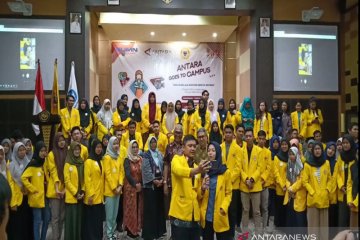 Mahasiswa ULM Banjarmasin nge-vlog bareng ANTARA