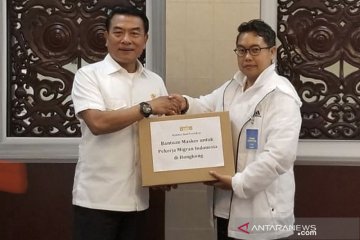 Moeldoko titipkan 20.000 masker untuk WNI di Hong Kong