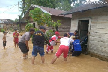 205 rumah di Ranah Batahan Pasaman Barat terendam banjir