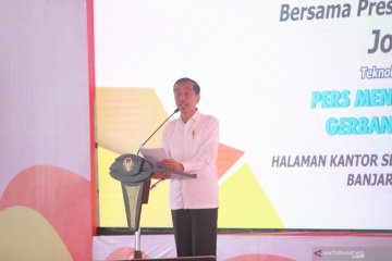 Presiden hadir di acara perayaan Hari Pers Nasional