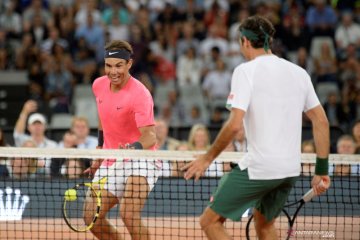 Laga Federer vs Nadal cetak rekor penonton di Cape Town