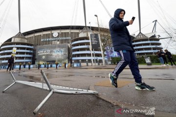 Badai Ciara hantam Inggris, laga City melawan West Ham ditunda