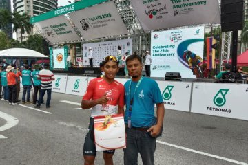 Jamalidin jadi pebalap Asia tercepat pada etape tiga Tour de Langkawi