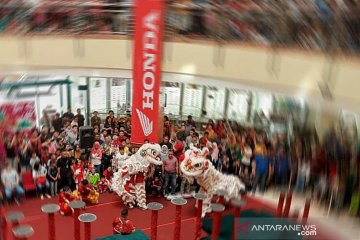 Atraksi Barongsai meriahkan Cap Go Meh di Pekanbaru