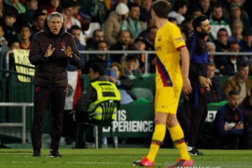 Kalahkan Real Betis, Setien puji kegigihan Barcelona