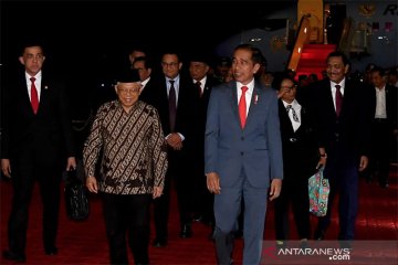 Presiden tiba di Tanah Air setelah rampungkan lawatan ke Australia