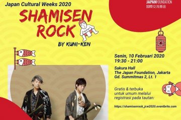 Ada "Shamisen rock" hingga pemutaran film di Japan Cultural Weeks 2020