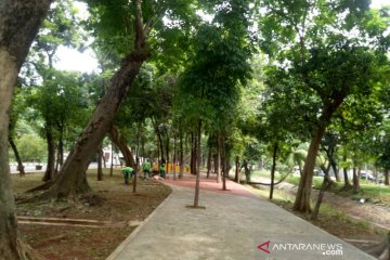 50 pohon direlokasi imbas dari revitalisasi Taman Sumenep