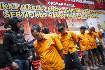 Polisi dan BPN ungkap sindikat mafia tanah