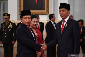 Presiden Jokowi lantik Kepala Bakamla