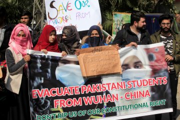 Orang tua mahasiswa Pakistan minta anaknya dipulangkan dari China