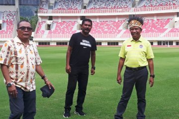 Tinjau kesiapan PON 2020, Menpora sambangi Stadion Papua Bangkit