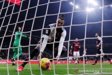 Coppa Italia : AC Milan vs Juventus berakhir imbang