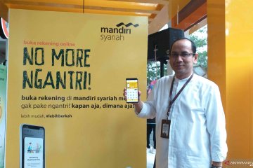 Mandiri Syariah permudah warga Bandung buka rekening daring