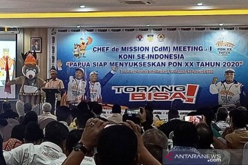 Menpora buka CdM Meeting I KONI se-Indonesia di Sentani