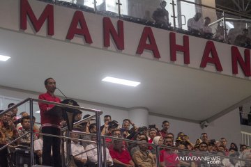Presiden Jokowi resmikan stadion Manahan Solo