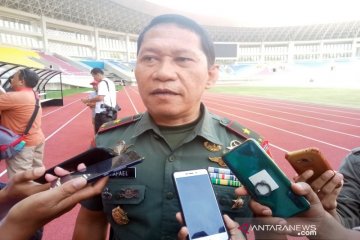 Ratusan personel TNI dan Polri diturunkan pengamanan Stadion Manahan