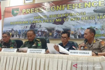Jenazah kecelakaan Heli MI 17 diterbangkan ke Semarang dan Surabaya