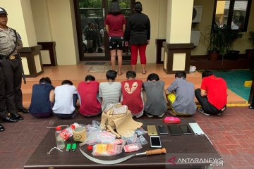 23 pemuda ditangkap polisi di Jakarta