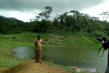 Meski hujan mengguyur, Debit Waduk Sermo Kulon Progo belum normal