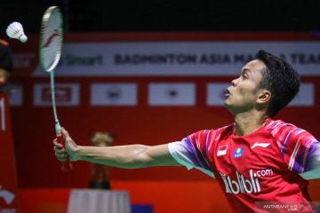 Anthony tegaskan dominasinya atas Heo di  babak pertama Thailand Open