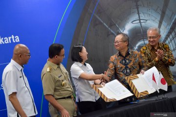 MRT Jakarta-Adhi Karya tandatangan kontrak pembangunan MRT Fase 2A