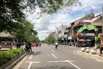 Malioboro ditutup, beban lalu lintas beralih ke Letjen Suprapto