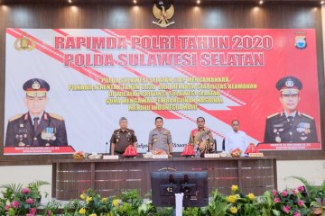 Polda Sulsel gelar rapimda membahas Pilkada Serentak 2020