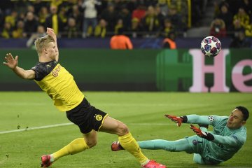 Dwigol Haaland bawa Dortmund tundukkan PSG