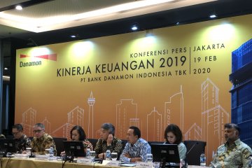 Bank Danamon bukukan laba bersih Rp4,07 triliun pada 2019