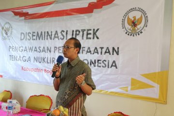 Paparan radiasi di Perumahan Batan Indah kian menurun, sebut Bapeten