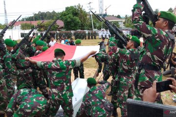 Jenazah Sertu Anumerta Ikrar dimakamkan TMP Sorong
