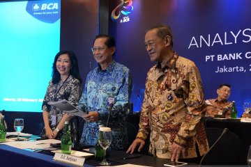 BCA targetkan pertumbuhan kredit 10 persen pada 2020