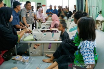 Murid dan guru SDN 5 Baamang di Sampit keracunan kue ulang tahun