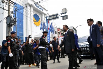 Peresmian gedung baru Partai NasDem Sumut