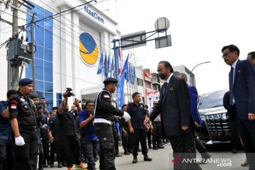 Surya Paloh resmikan gedung DPW Partai NasDem Sumut