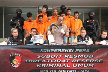 Geng motor beranggotakan anak di bawah umur juga diringkus polisi