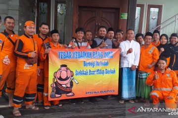 PPSU Duri Pulo belajar berbagi lewat 'Tebar Kebaikan Bang Dulo'