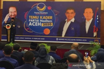 Surya Paloh Optimistis NasDem akan kembali berjaya di Aceh