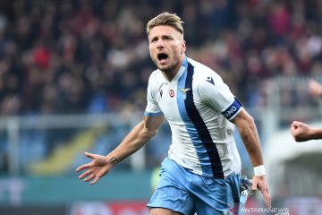 Immobile jadi "capocannoniere" sembari samai rekor gol Higuain