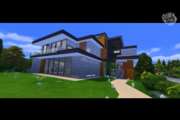 Replika rumah "Parasite" digunakan untuk The Sims 4