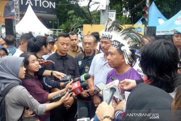 Polda Metro Jaya gandeng Kemenpora RI serukan antinarkoba dan PON 2020