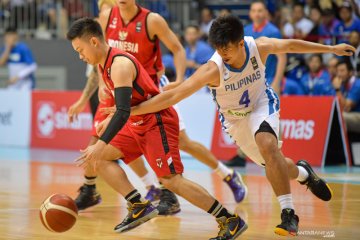 Indonesia dibekuk Filipina 70-100 di laga kedua kualifikasi FIBA Asia