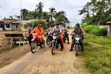 TNI-Polri gelar patroli dialogis jelang pilkada Merauke