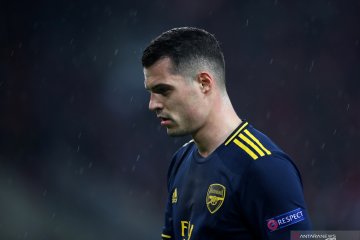 Granit Xhaka akui enggan jadi kapten Arsenal lagi