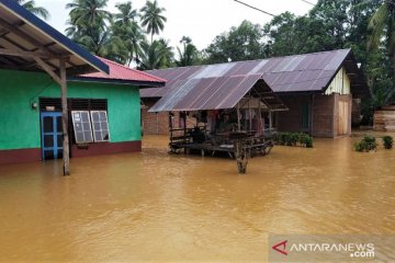 Ratusan rumah terendam banjir di Konawe Kepulauan