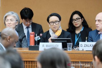 Menlu Retno bicara peran perempuan Indonesia dalam forum PBB di Jenewa