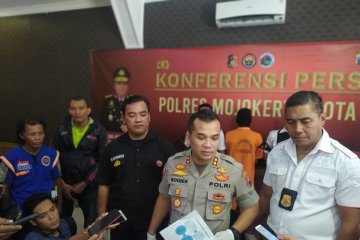 Polisi tangkap kakak adik pelaku pembunuhan siswa SD di Mojokerto