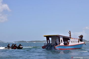SIMULASI PENANGANAN NELAYAN ASING